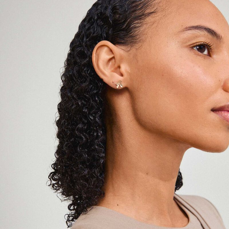 Pilgrim Aglaia Earrings - Gold Plated image number 1